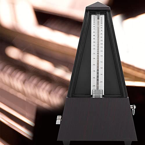 Mechanisches Metronom aus Rotem Holz mit Hellem Holzkorninstrument Metronom für Klaviergiolin -Gitarrentuner -Musikzubehör für Drum Bass und Mehr Verbesserung des Rhythmus und Musical Mechanisches Metronom aus Rotem Holz mit Hellem Holzkorninstrument Metronom für Klaviergiolin -Gitarrentuner -Musikzubehör für Drum Bass und Mehr Verbesserung des Rhythmus und Musical von YDuupxe