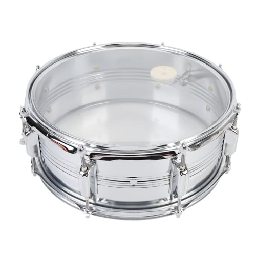 Snare Drum 14,6 X 6 Zoll Anfänger Übung Drum mit Verbesserten Stabilitätstimmen Stimmungen Pappelholzlegungsstahl Ideal für Ein Verstellbare Gurt mit Hoher Glanzfischsticks und Drumsticks und Snare Drum 14,6 X 6 Zoll Anfänger Übung Drum mit Verbesserten Stabilitätstimmen Stimmungen Pappelholzlegungsstahl Ideal für Ein Verstellbare Gurt mit Hoher Glanzfischsticks und Drumsticks und von YDuupxe