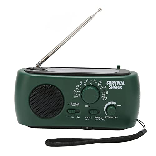 Weather Radio Notfall Handkurbel Radio Solar Power USB Ladegerät Taschenlampe für Überleben Im Freien Notfallvorsorge Weather Radio Notfall Handkurbel Radio Solar Power USB Ladegerät Taschenlampe für Überleben Im Freien Notfallvorsorge von YDuupxe