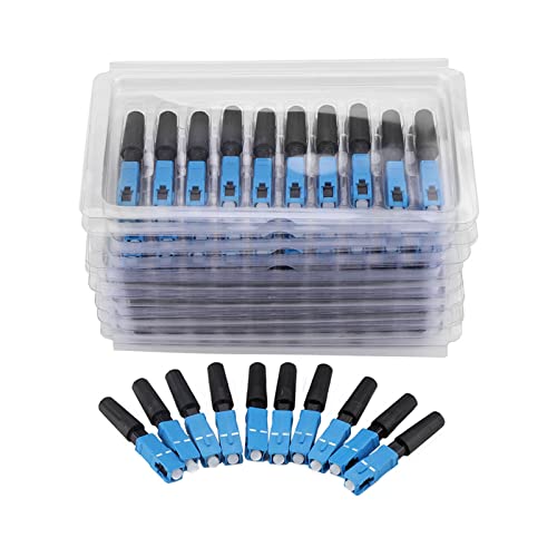 YDuupxe 100pcs Sc Optic Faseranschließend Adapter für FTTH High Installationsqualitätsleistung Geeignetes Optisches Faser -lokales Netzwerk mit Elektronischem Kabel Müheloser Installation YDuupxe 100pcs Sc Optic Faseranschließend Adapter für FTTH High Installationsqualitätsleistung Geeignetes Optisches Faser -lokales Netzwerk mit Elektronischem Kabel Müheloser Installation von YDuupxe
