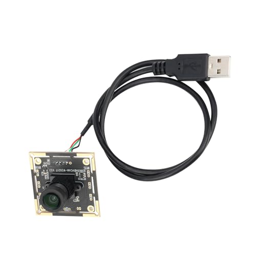 YDuupxe 3 Stück USB2.0 Kameramodul 1 MP Pixel Ultra HD Lichtempfindlicher Chip OV9732 Webcam, 72° Sichtfeld, Plug-and-Play USB-Schnittstelle Mini-USB-Kameramodul von YDuupxe