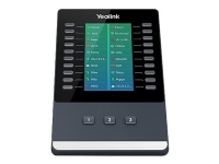 Yealink EXP50, Schwarz, Grau, 23 Tasten, SIP-T58V/SIP-T58A/SIP-T56A/SIP-T54S/SIP-T52S, 196,5 x 124 x 137,5 mm von YEALINK