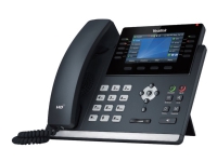 Yealink SIP-T46U, IP-Telefon, Grau, Kabelloses Mobilteil, 1000 Eintragungen, LCD, 10,9 cm (4.3 Zoll) von YEALINK