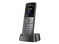 Yealink W73H, IP-Mobiltelefon, Schwarz, Kabelloses Mobilteil, Tisch/Wand, 50 m, 300 m von YEALINK