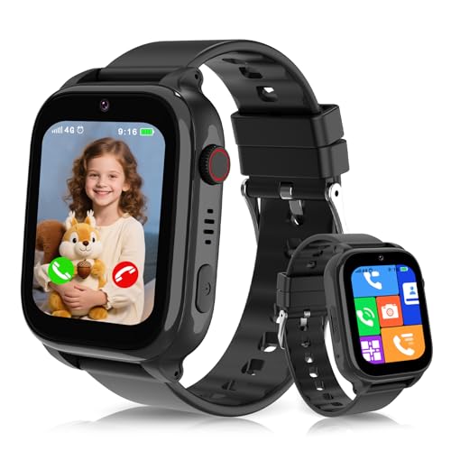 YEDASAH 4G Smartwatch Kinder, Kinder Smartwatch mit GPS und Telefon, Videoanrufe, SOS, Voice Chat, Schulmodus, IP68 Wasserdicht, Wecker, Geschenke für Mädchen und Jungen YEDASAH 4G Smartwatch Kinder, Kinder Smartwatch mit GPS und Telefon, Videoanrufe, SOS, Voice Chat, Schulmodus, IP68 Wasserdicht, Wecker, Geschenke für Mädchen und Jungen von YEDASAH