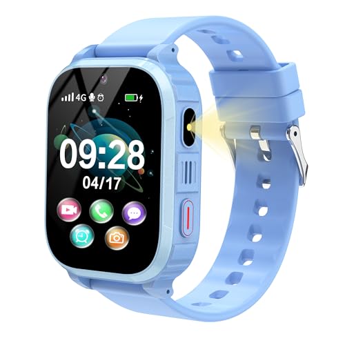 YEDASAH 4G Smartwatch Kinder, Kinder Smartwatch mit GPS und Telefon, Videoanrufe, SOS, Voice Chat, Schulmodus, IP68 Wasserdicht, Wecker, Geschenke für Mädchen und Jungen YEDASAH 4G Smartwatch Kinder, Kinder Smartwatch mit GPS und Telefon, Videoanrufe, SOS, Voice Chat, Schulmodus, IP68 Wasserdicht, Wecker, Geschenke für Mädchen und Jungen von YEDASAH