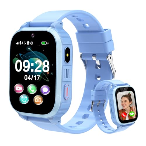YEDASAH 4G Tracker Smartwatch Kinders mit GPS,SOS Button von YEDASAH
