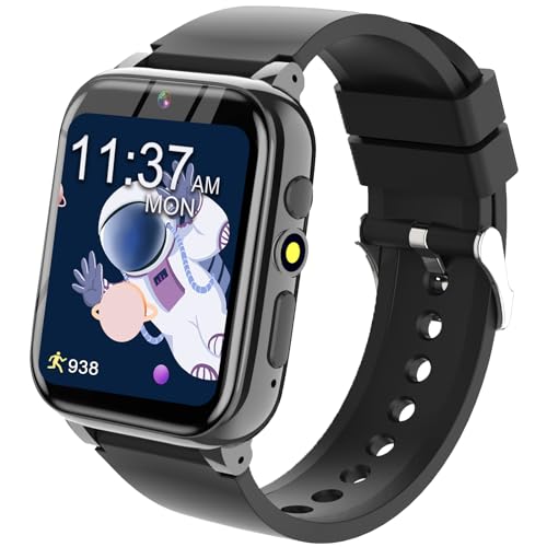 YEDASAH Smartwatch Kinder - Kinder Smartwatch Mädchen Jungen Mit Wecker 26 SpieleLernen Karte Hörbuch Kamera Video Player Musik Recorder Rechner Kalender Taschenlampe Schrittzähler von YEDASAH