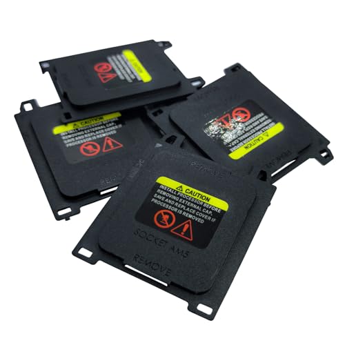 5 x AM5-Motherboard-CPU-Sockel-Abdeckung für A620A A620 X670E B650E B650 B840 B850 X870 X870E Serien Motherboards von YEGAFE