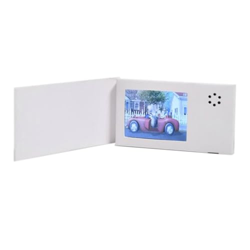 YEHEI Grußkarte, Video, Weiß, Geburtstag, 2,4 Zoll, 128 MB, LCD, Einladung, Geschenk, Musik, Grußkarte, LCD-Video, Download YEHEI Grußkarte, Video, Weiß, Geburtstag, 2,4 Zoll, 128 MB, LCD, Einladung, Geschenk, Musik, Grußkarte, LCD-Video, Download von YEHEI