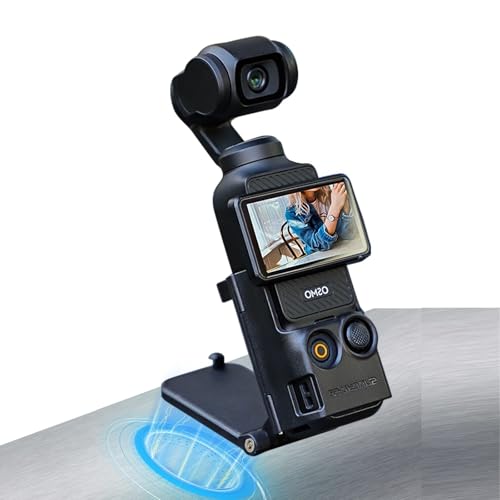 YEHOLDING Magnetischer Halteständer Kompatibel mit DJI Osmo Pocket 3, 180° einstellbar, vertikale Oberfläche,Magnetische Desktop-Basis für Osmo Pocket 3 Sportkamera-Zubehör,Schwarz YEHOLDING Magnetischer Halteständer Kompatibel mit DJI Osmo Pocket 3, 180° einstellbar, vertikale Oberfläche,Magnetische Desktop-Basis für Osmo Pocket 3 Sportkamera-Zubehör,Schwarz von YEHOLDING