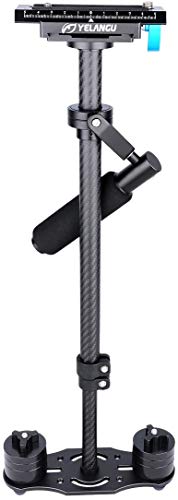 YELANGU S60T Kohlefaser-Handkamera-Stabilisator Steadicam Steadycam mit 1/4 und 3/8 Zoll Schraub-Schnellwechselplatte für Nikon Sony Canon 5D2 MK2 DSLR bis 3kg YELANGU S60T Kohlefaser-Handkamera-Stabilisator Steadicam Steadycam mit 1/4 und 3/8 Zoll Schraub-Schnellwechselplatte für Nikon Sony Canon 5D2 MK2 DSLR bis 3kg von YELANGU