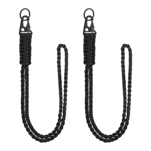 YELARXI Paracord-Schlüsselband, 550 Schlüsselanhänger, strapazierfähig, geflochtene Handgelenkschlaufe für Männer und Frauen, Outdoor-Aktivitäten, Überlebensschlüssel, Pfeife, Seil, Ausweis-Abzeichen YELARXI Paracord-Schlüsselband, 550 Schlüsselanhänger, strapazierfähig, geflochtene Handgelenkschlaufe für Männer und Frauen, Outdoor-Aktivitäten, Überlebensschlüssel, Pfeife, Seil, Ausweis-Abzeichen von YELARXI