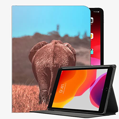 Fall für neues iPad 10.2 2020/2019 - iPad 8. / 7. Generation Fall-Abdeckung, Elefanten Elefant Cub Style19 Case Slim Shell Cover für iPad 10,2 Zoll von YENDOSTEEN
