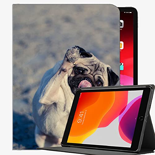 Für iPad Air (3rd Gen) 10.5" 2019 / iPad Pro 10.5" 2017-Fall-Abdeckung, Mops-Hund herausgestreckter Zunge Case Slim Shell Cover für iPad Pro 10,5 Zoll von YENDOSTEEN