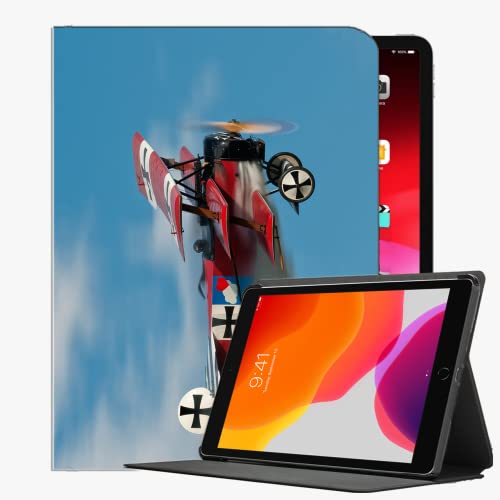 Für iPad Case Fit 2018/2017 iPad 9.7 6th / 5er Generation, Flugzeug Fokker Dr. I Fall Slim Shell Cover für iPad 9,7 Zoll von YENDOSTEEN