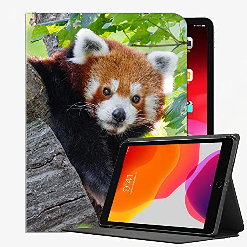 Hülle für neues iPad 10.2 2020/2019 - iPad 8./7. Generation Fallabdeckung, roter Panda lustiger Tier Fall Slim Shell Cover für iPad 10,2 Zoll von YENDOSTEEN