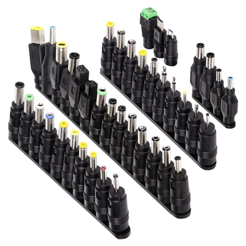 YENVWG 41PCS DC5 5x2 1mm 5 5x2 5mm Stecker Kits Laptop Versorgung Konvertieren Stecker YENVWG 41PCS DC5 5x2 1mm 5 5x2 5mm Stecker Kits Laptop Versorgung Konvertieren Stecker von YENVWG
