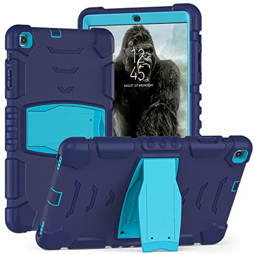 Samsung Galaxy Tab A 10.1 2019, vollständiger sturzsicherer Schutz, stabile Schutzhülle für Kinder und Studenten, Marineblau von YEOU