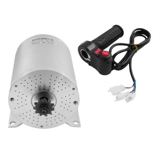 2000W Elektrischer Bürstenloser Gleichstrommotor-Bausatz DC-Motor-Komplettbausatz 60V 5300 U/min Motor Mit Steuergerät Und Griffe Lenker Für Elektroroller Elektrische Go-Karts Vierrädrige Autos DIY von YESTAIM
