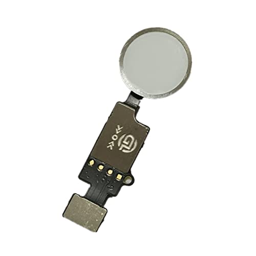 YESUN Home Button Key Fingerabdruck Touch ID Flex Kabel für iPhone 7/7 Plus/8/8 Plus/SE 2022/SE 2020 Universal Back Return Funktion Lösung (Silber) von YESUN