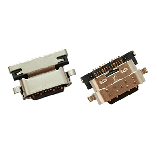YESUN Typ-C USB-Ladeanschluss, Ladestecker, Docking-Buchse, für Motorola Moto Z3 Play & Z3 XT1929, 2 Stück von YESUN