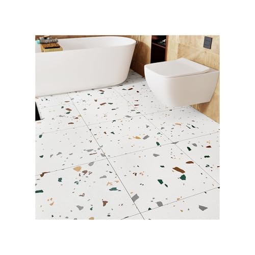 Linoleum Boden,Vinylboden Selbstklebend Fliesen for Abziehen und Aufkleben, wasserdicht, Marmor, weiß, Vinyl-Bodenbelag for Schlafzimmer, Küche, Wohnmobil, 20 Stück, 30,5 x 30,5 cm, Gartenbodenbretter Linoleum Boden,Vinylboden Selbstklebend Fliesen for Abziehen und Aufkleben, wasserdicht, Marmor, weiß, Vinyl-Bodenbelag for Schlafzimmer, Küche, Wohnmobil, 20 Stück, 30,5 x 30,5 cm, Gartenbodenbretter von YETGFBH
