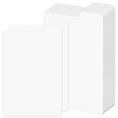 YEXEXINM 120pcs Comicbuch-Teiler mit Tab, 11.22" x 7.2" Hohe Brett-Teiler, dicke Pappkarten-Trenner Comicbuch-Teiler für kurze oder lange Comicbuch-Aufbewahrungsboxen Bürobedarf (weiß) von YEXEXINM
