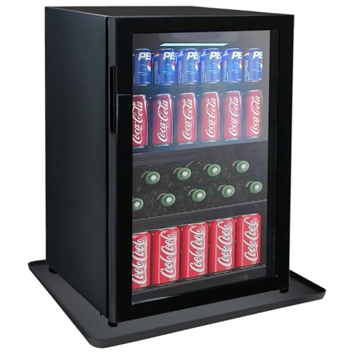 YEXEXINM Mini-Kühlschrank-Silikonmatte, 60 x 60 cm, Unterkühlmatte mit erhöhten Kanten, rutschfeste Kühlschrank-Tropfschale, Gefriermatte, multifunktionale Silikon-Bodenmatte für Trockner, Weinschrank von YEXEXINM