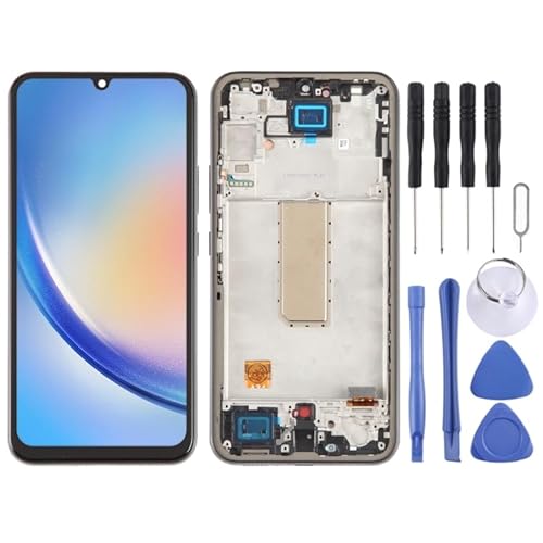 Handy Ersatzteile Für for Galaxy A34 5G SM-A346B OLED LCD-Bildschirm Digitalisierer Vollmontage mit Frame von YEYOUCAI
