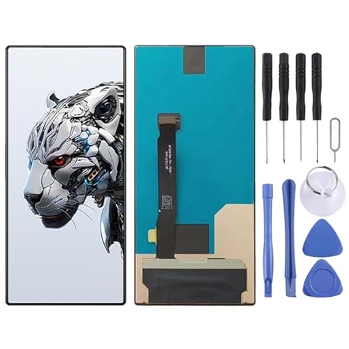 Handy Reparaturteile Für ZTE Nubia Red Magic 8S Pro Amoled LCD -Bildschirm mit Digitalisierer Vollbaugruppe von YEYOUCAI