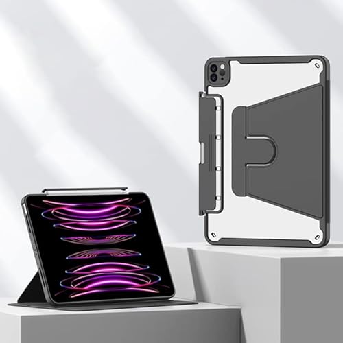 Tabletzubehör Für Huawei Matepad Pro 12.6 Abnehmbarer rotierender Ledertablette Hülle von YEYOUCAI