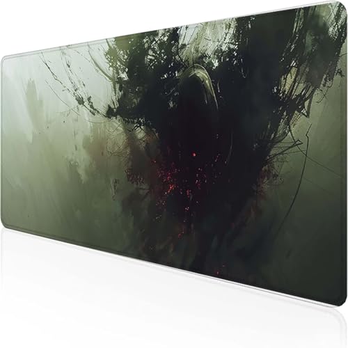 Blume Mauspad 800 x 300 x 3 mm, Gaming Mauspad Rot Desk Mat with Stitched Edges Wassxerdicht Non-Slip Rubber Base Desk Mat für Büro Gaming Verbessert Präzision und Geschwindigkeit, Geschenke X-6 Blume Mauspad 800 x 300 x 3 mm, Gaming Mauspad Rot Desk Mat with Stitched Edges Wassxerdicht Non-Slip Rubber Base Desk Mat für Büro Gaming Verbessert Präzision und Geschwindigkeit, Geschenke X-6 von YEYUMEOZ