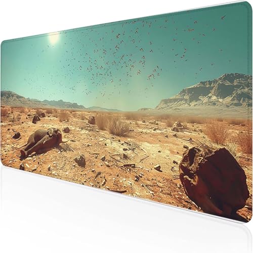 Elefant Mauspad 600 x 300 x 3 mm, Gaming Mauspad Gelb Desk Mat with Stitched Edges Wassxerdicht Non-Slip Rubber Base Desk Mat für Büro Gaming Verbessert Präzision und Geschwindigkeit, Geschenke 0-W Elefant Mauspad 600 x 300 x 3 mm, Gaming Mauspad Gelb Desk Mat with Stitched Edges Wassxerdicht Non-Slip Rubber Base Desk Mat für Büro Gaming Verbessert Präzision und Geschwindigkeit, Geschenke 0-W von YEYUMEOZ