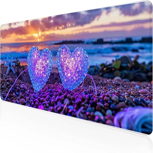 Mauspad GlüHbirne Schreibtischunterlage 900 x 300 x 3 mm Rosa Gaming Mauspad mit Vernähte Kanten Wasserdicht Anti Rutsch Gumm iboden für Bürozubehör Laptop Verbessert Präzision, Geschenke 8-2 Mauspad GlüHbirne Schreibtischunterlage 900 x 300 x 3 mm Rosa Gaming Mauspad mit Vernähte Kanten Wasserdicht Anti Rutsch Gumm iboden für Bürozubehör Laptop Verbessert Präzision, Geschenke 8-2 von YEYUMEOZ