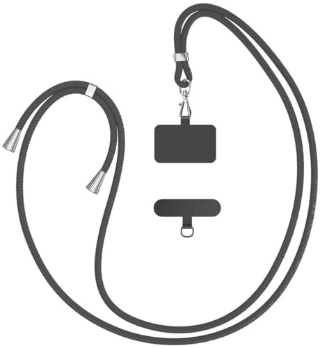 YFSYLL Handykette Universal zum umhängen kompatibel mit jedem Smartphone als Handyhüll,mit 2 Stück Universelles Patch,Handyband mit jeder Hülle kombinierbar, Hellgrau YFSYLL Handykette Universal zum umhängen kompatibel mit jedem Smartphone als Handyhüll,mit 2 Stück Universelles Patch,Handyband mit jeder Hülle kombinierbar, Hellgrau von YFSYLL