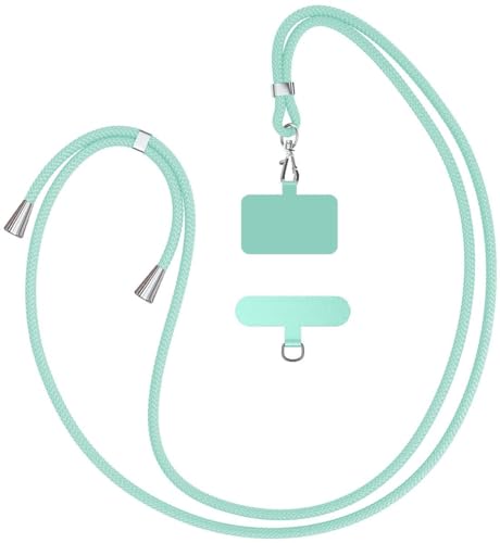 YFSYLL Handykette Universal zum umhängen kompatibel mit jedem Smartphone als Handyhüll,mit 2 Stück Universelles Patch,Handyband mit jeder Hülle kombinierbar, Matcha Grün YFSYLL Handykette Universal zum umhängen kompatibel mit jedem Smartphone als Handyhüll,mit 2 Stück Universelles Patch,Handyband mit jeder Hülle kombinierbar, Matcha Grün von YFSYLL