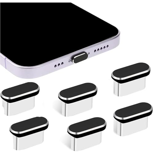 YFelomatric Staubstecker USB Typ C Staubstecker Typ C Staubdeckel Port Stecker, Metall Staubstecker, passend für die meisten Smartphones von YFelomatric