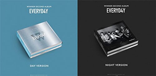 Winner - [Everyd4y] 2nd Album 2 Ver SET CD+Sleeve+116p PhotoBook+28p LyricsBook+5p PostCard+1p PolaroidCard+2p PhotoCard+1p Selfie PhotoCard+1p Sticker K-POP Sealed von YG ENTERTAINMENT