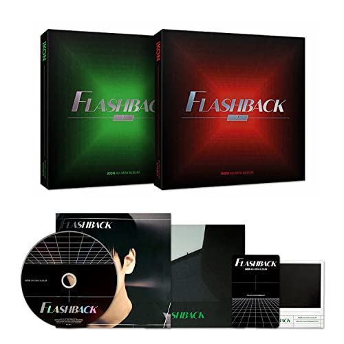 iKON - 4th Mini Album [FLASHBACK] (DIGIPACK ver./Random) Booklet + CD + Folded Poster + Polaroid + Selfie Photocard von YG Ent.