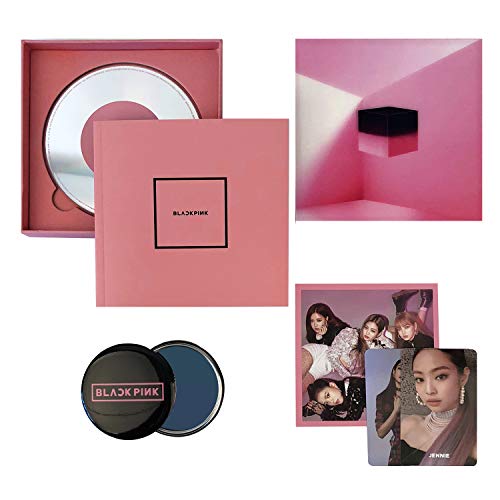Square Up [ PINK Ver. ] - BLACKPINK 1st Mini Album CD + Photo Book + Lyrics Book + Postcard + Photocard + FREE GIFT / K-POP Sealed. von YG Entertainment