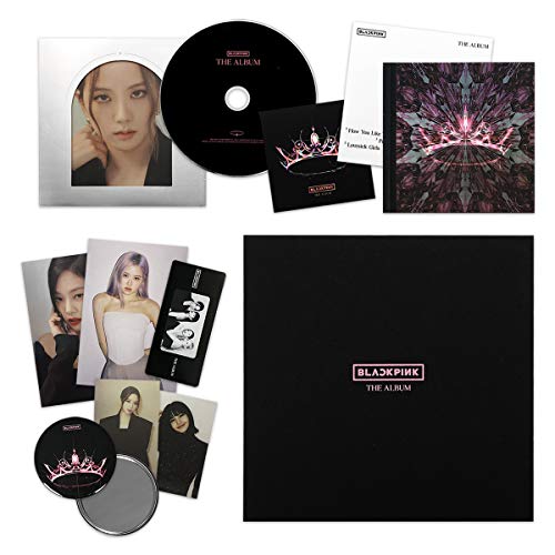 THE ALBUM [ VERSION #1 ] - BLACKPINK 1st Full Album CD + Photobook + PostCard Set + Credits Sheet + Lyrics Booklet + Photocards + Postcards + Sticker + FREE GIFT von YG Entertainment