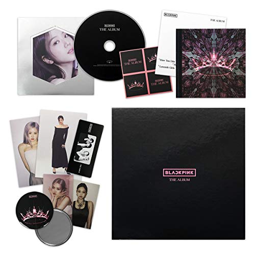 THE ALBUM [ VERSION #3 ] - BLACKPINK 1st Full Album CD + Photobook + PostCard Set + Credits Sheet + Lyrics Booklet + Photocards + Postcards + Sticker + FREE GIFT von YG Entertainment
