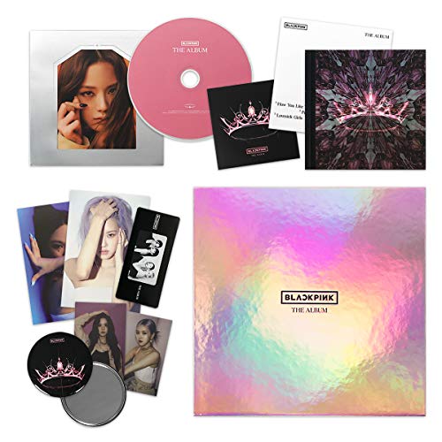 THE ALBUM [ VERSION #4 ] - BLACKPINK 1st Full Album CD + Photobook + PostCard Set + Credits Sheet + Lyrics Booklet + Photocards + Postcards + Sticker + FREE GIFT von YG Entertainment