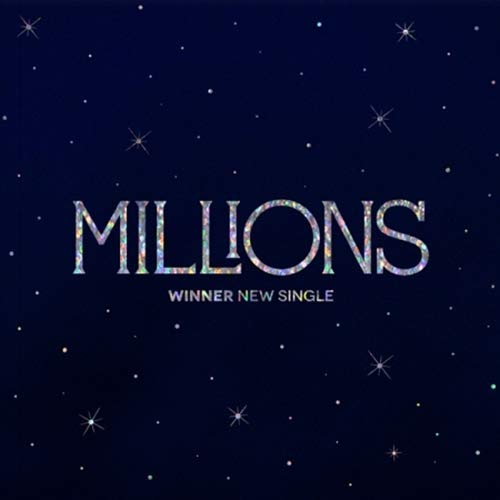 WINNER - New Single Album [MILLIONS] (WHITE LIGHT version) Music CD + Photocard + Photobook + Lyrics Postcard + Double-sided Folded Poster von YG Entertainment