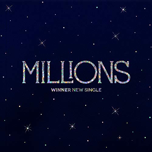 YG Winner - Millions [Random ver.] CD+Photobook+Lyrics Postcard+Photocard+Double-Side Poster+Extra Photocards Set von YG