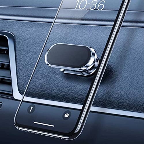 YGKJ Handyhalterung Auto Magnet, KFZ Handyhalter 360 Grad Einstellbar Magnetische Handy Halterung fürs Armaturenbrett mit 6 Starke Magnet, Kompatibel für iPhone Samsung Huawei Smartphone usw (Gray) von YGKJ