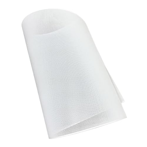 Staubfilter Pc 30X50CM 50X50CM Staubdicht Computer Mesh PVC Net Abdeckung Schutz for Lüfter Kühler Fall Chassis Staub Filter Netzwerk Sauber 0,3mm(50X50 White) von YGLONG