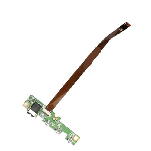 YGUWZ Audio-Kopfhörer-Buchse, Netzschalter, Reparaturzubehör, kompatibel mit 520-12 520-12ISK 510-12 510-12ISK Laptops(MIIX 510-12) von YGUWZ