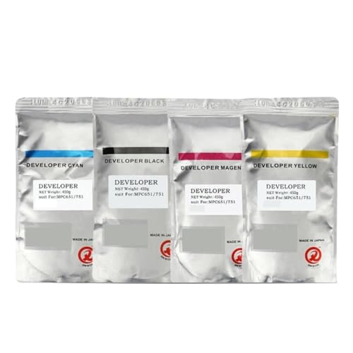 YGUWZ Entwicklerpulver D074-9640 Kompatibel mit Pro C651 C751 MP C8002 C6502 C5110 C5100 C7100 C7501 C6501 C9100 C9110 450g 600g(K 650g) von YGUWZ